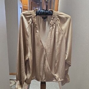 Banana Republic Tan Blouse